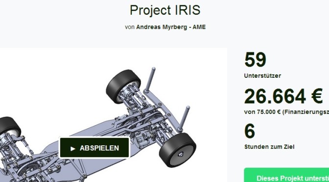 Project IRIS beendet heute seine Aktion bei Kickstarter.com