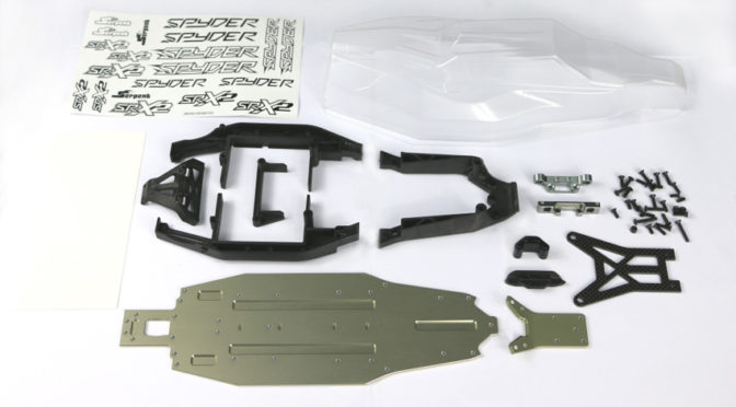 Aluminium-Chassis-Upgrade Kit für den Spyder SRX2
