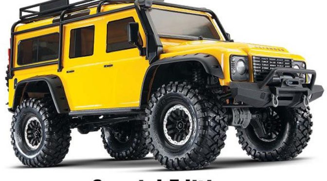 Gelbe Spezial Edition – TRX-4 Land Rover Defender in neuem Farbton