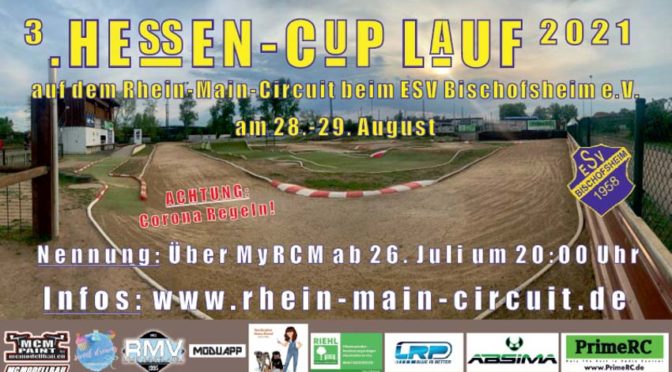 3.Lauf zum Hessencup 2021 auf den Rhein-Main-Circuit