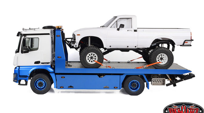 Wrecker Flat Bed Hydraulic Tow Truck von RC4WD