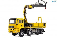 MAN-TGS-8x8-Abroller-gelb-m.-Ladekran-Abrollaufbau-ARTR-LESU-thicon-models-10
