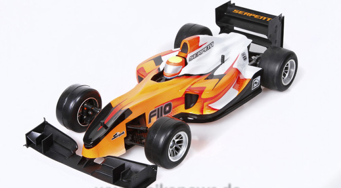Die Welt der kleinen Formel 1 Flitzer – Neues Produktvideo vom Serpent F110 SP2
