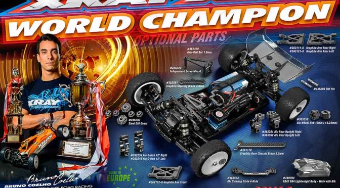 XRAY XB4`16 – Das Fahrzeug des Weltmeisters in Details