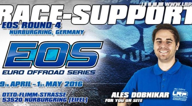 „blauer RC-Engel“ beim EOS – LRP-Teammanager Ales Dobnikar bietet Support vor Ort