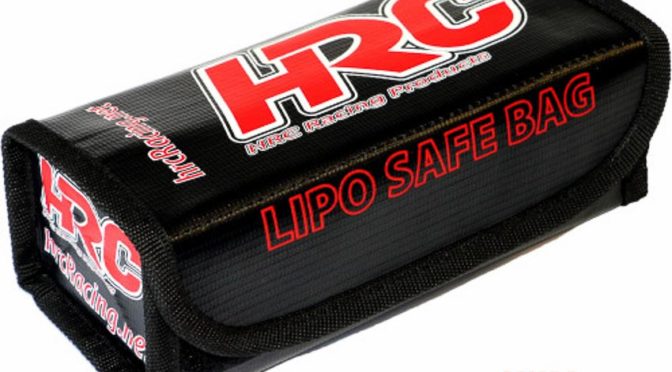 HRC-Racing präsentiert eine neue Ladetasche für LiPo Akkus