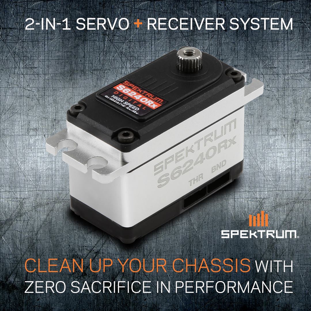 Spektrum S6240 Digital Steel Gear High-Speed Low Profile Servo SPMSS6240
