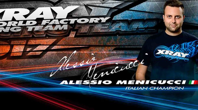 Alessio Menicucci weiter bei XRAY