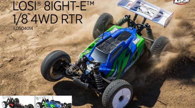 LOSI® 8IGHT-E™ 1/8 4WD BUGGY RTR
