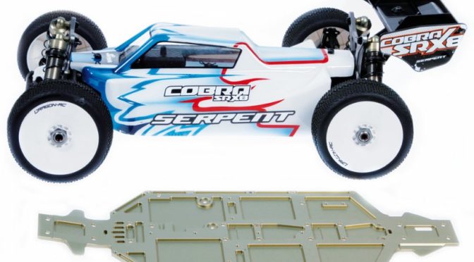 Cobra SRX8-E buggy – Neues 4 mm Chassis