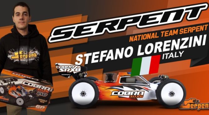 Offroad-Talent Stefano Lorenzini im Team Serpent Italien