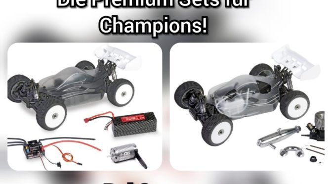 Hobao Premium Sets für Champions von Graupner!