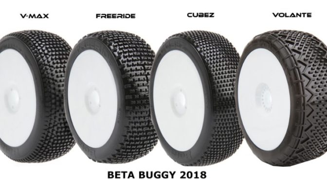 BETA 2018 1/8 Offroad-Reifen