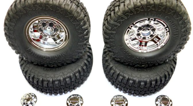 HRC Racing 1.9″ Mud Country 1/10 Crawler Tires