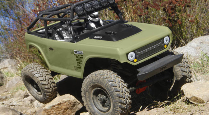 SCX10 II™ Deadbolt™ 1/10 Scale 4WD – RTR
