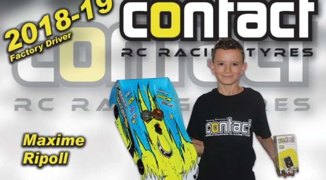 Contact RC Tires begrüßt Maxime Ripoll im Team