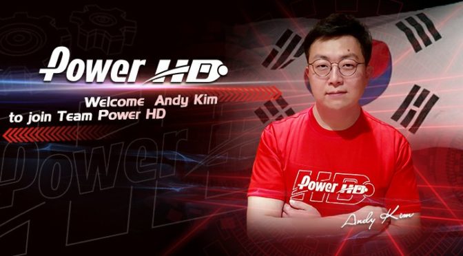 Andy Kim im Team von Power HD