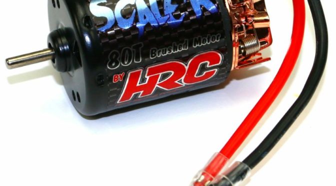 HRC Racing “Perfect Scaler” 80T Brushed Crawler Motor