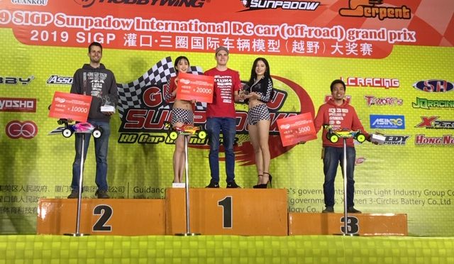 Neumann mit Doppelsieg beim Sunpadow GP in China