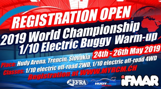 Warm-up Race in Trencin zur IFMAR-WM Elektro 1/10 Offroad 2019