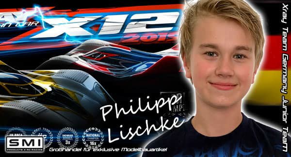 Philipp Lischke im XRAY Germany Junior Team