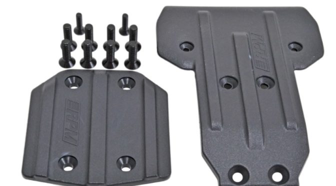 RPM – Front & Rear Skid Plates für die Losi Tenacity (SCT, T & DB)
