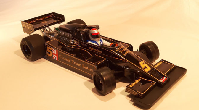 Classic Team Lotus 78 Karosserie für 1/10 Formel Pan Cars
