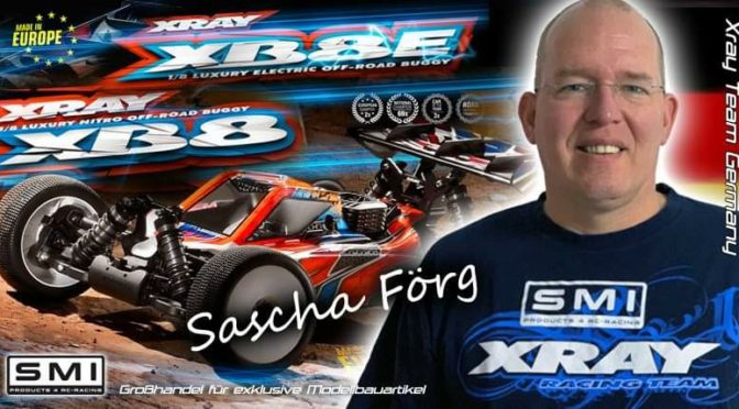 Sascha Förg ist zurück bei SMI XRAY Germany
