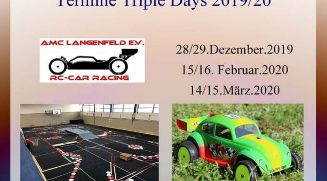 Triple Days in Langenfeld vorm Jahreswechsel
