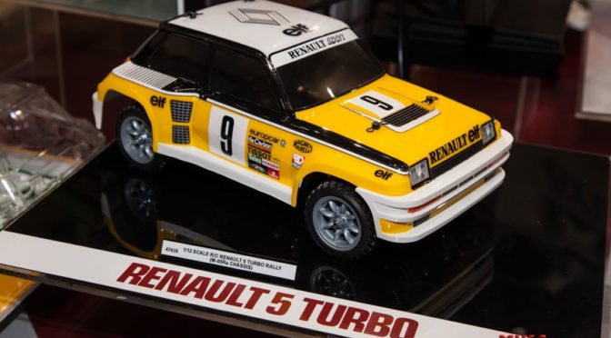 Neuheit – 1:12 RC Renault 5 Turbo Rally von Tamiya auf der Spielwarenmesse 2020 gezeigt