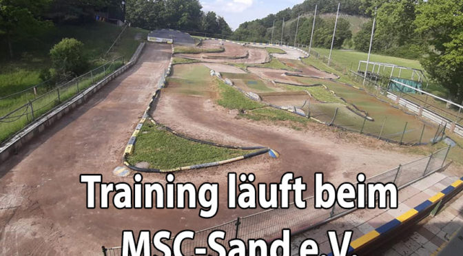 Der MSC-Sand e.V. lädt zum Training ein…..