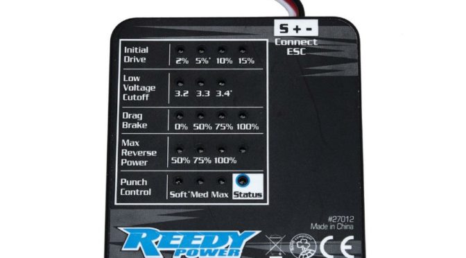 Reedy SC480X Program Card