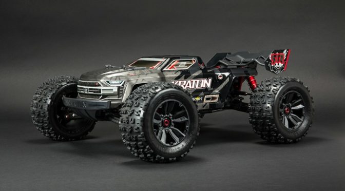 ARRMA® KRATON 1/8 SCALE EXTREME BASH  ROLLER SPEED MONSTER TRUCK 4WD