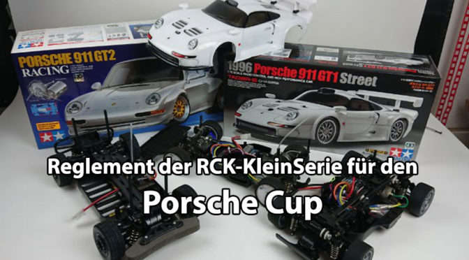 Das Reglement der Porsche Cup Klasse der RCK-KLEINSERIE ist online