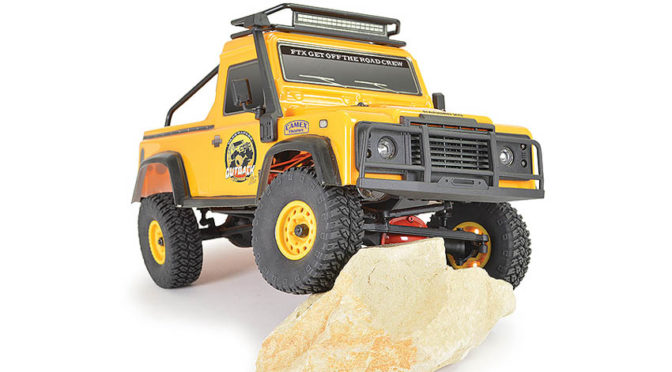 FTX OUTBACK RANGER XC PICK UP RTR 1:16 TRAIL CRAWLER – YELLOW