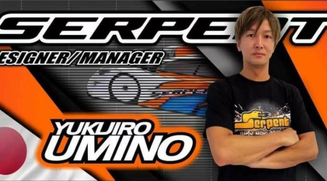 YUKIJIRO UMINO – Serpent heißt den Top-RC-Designer / Manager willkommen