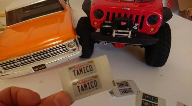 Tamico – USA Kennzeichen für eure Fahrzeuge