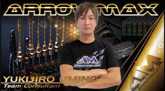 Arrowmax begrüßt Yukijiro Umino