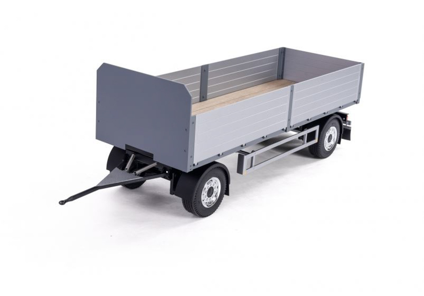 SALUTUYA Look Coole kleine Anhänger Metall Modell RC Anhänger RC Modell für  1/10 RC Truck : : Spielzeug