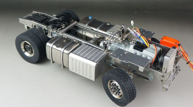 1:14 4×4-Fahrgestell für Mercedes Actros ScaleClub