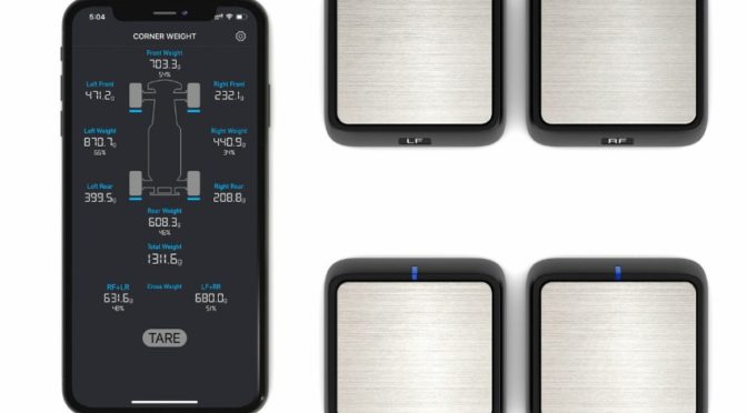Kabellos – SkyRC Digital Tweak Waage Bluetooth zur Achslastmessung