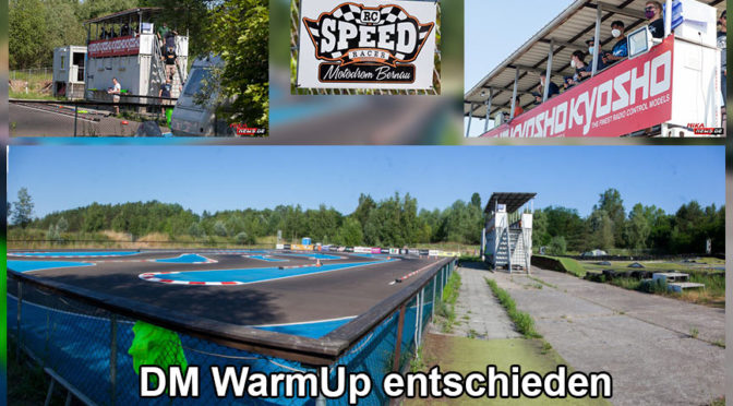 DM WarmUp EGTW und F1 beim RC-Speedracer