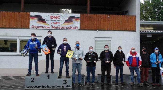 Altmann und Feldt holten die Deutschen Meistertitel Pro10/Pro10SP 2021 in Bamberg