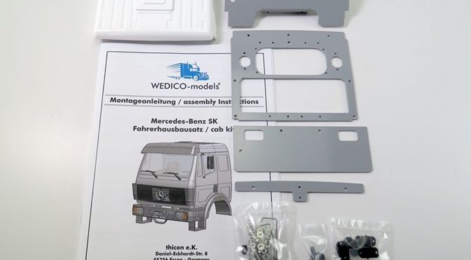 Umbausatz MB SK Fahrerhaus-Dach abnehmbar – WEDICO-models