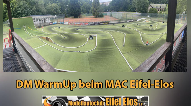 Warmup zur DM 2WD beim MAC Eifel-Elos