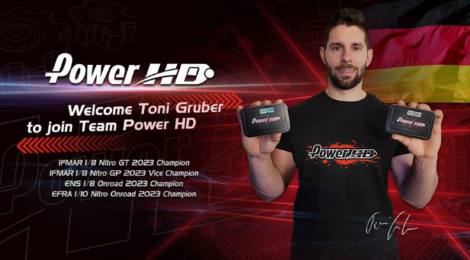 Power HD: IFMAR 1:8 Nitro GT Champion Gruber im Team