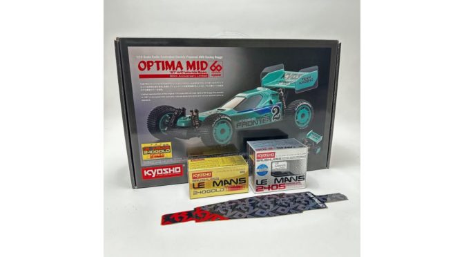 Kyosho Optima Mid’87 60th Anni 4WD 1:10 60th Le Mans 240 Gold Edition