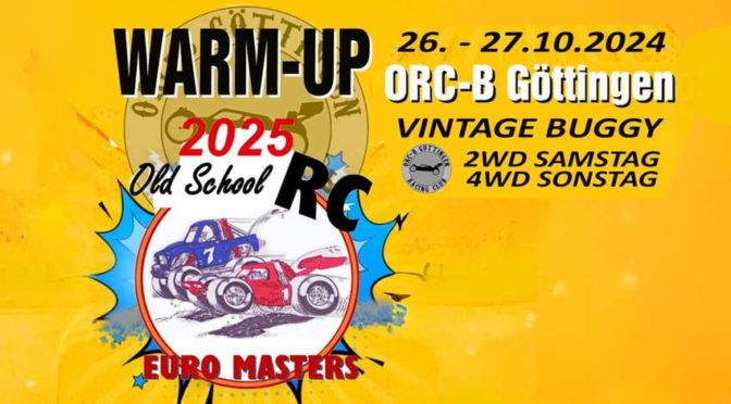 Warm-UP des Old School RC Euro Masters beim ORC-B