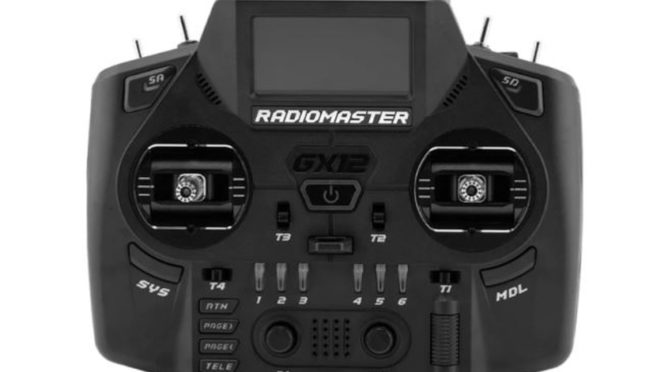 GX12 Dual-Band Gemini-X Radio Controller (M2) von Radiomaster