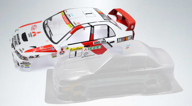 1/10 Mitubishi Lancer EVO IV Rally von Yeah-Racing